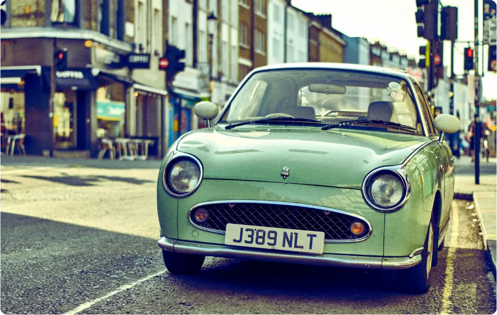 mini car in London